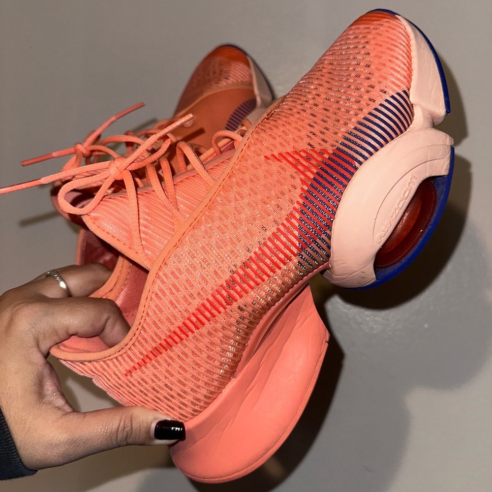 Nike Air Zoom SuperRep 2 in orange and blue
